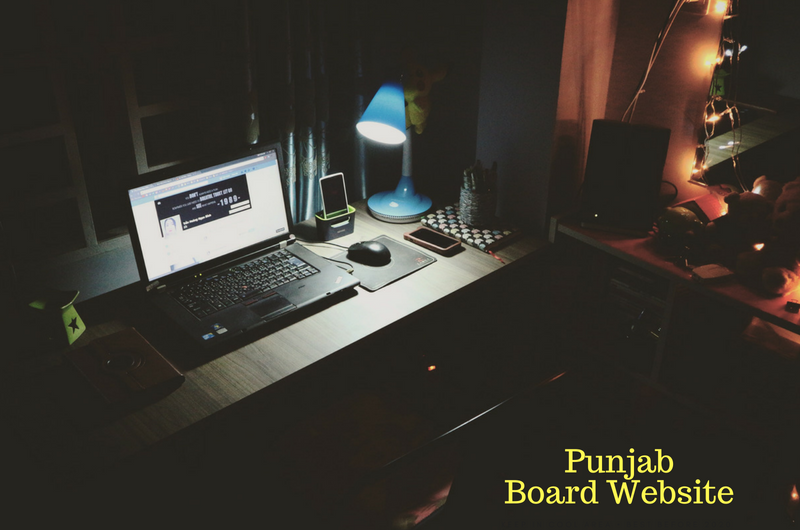 Punjab board website.